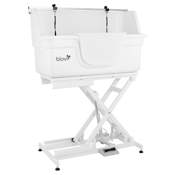 Blovi 130 cm Fiberglass Dog Tub with Electric Lift