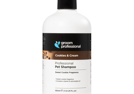 Groom Professional Cookies & Cream Dog Shampoo Concentrate All Coat Types