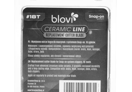 Blovi Ceramic Line Coarse 18T Snap-On Replacement Cutter Blade