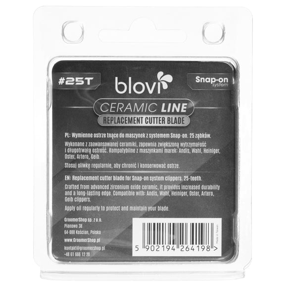 Blovi Ceramic Line Fine Cutter Blade 25T Replacement Insert