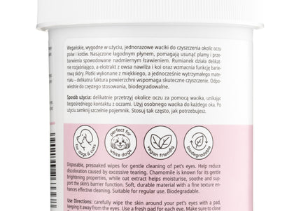 Mubo Perfect Tear Stain Eye Wipes Dog and Cat Care