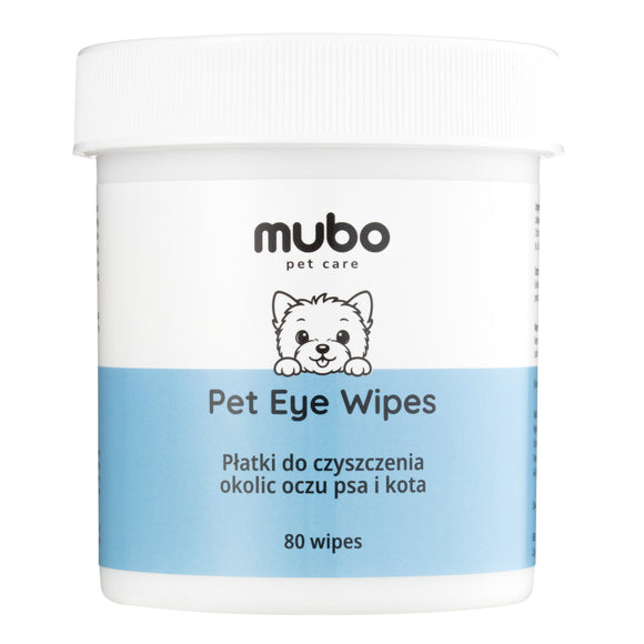 Mubo Pet Eye Wipes for Dogs and Cats