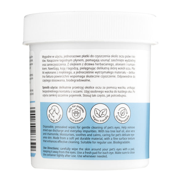 Mubo Pet Eye Wipes for Dogs and Cats