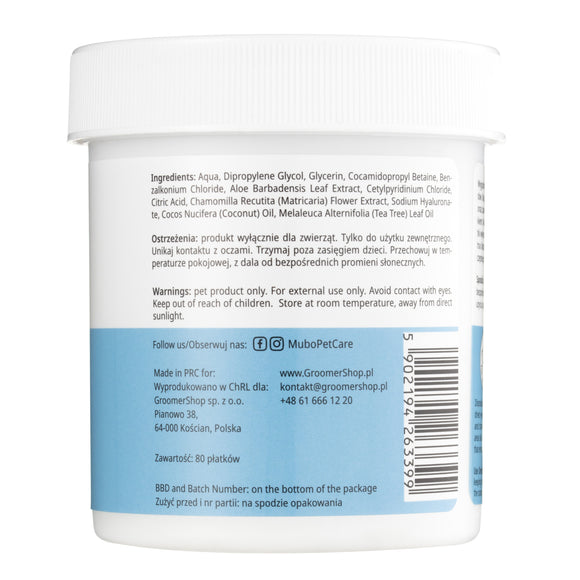 Mubo Pet Eye Wipes for Dogs and Cats