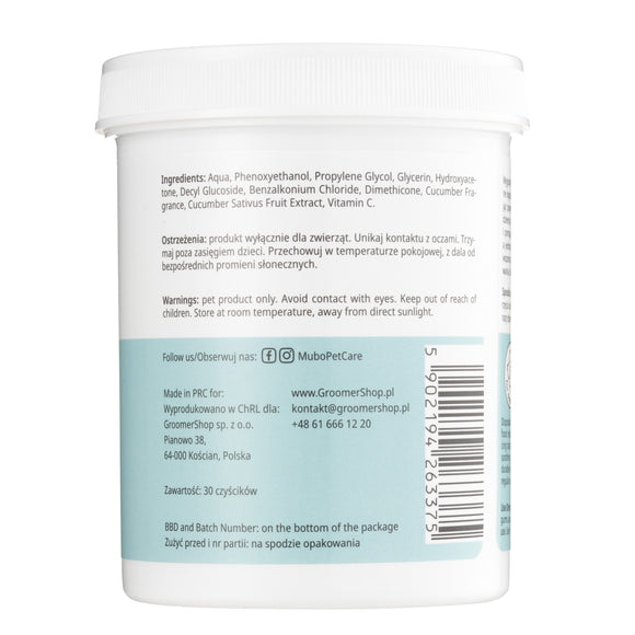 Mubo Disposable Pet Dental Finger Wipes, Dog and Cat Tooth Cleaners
