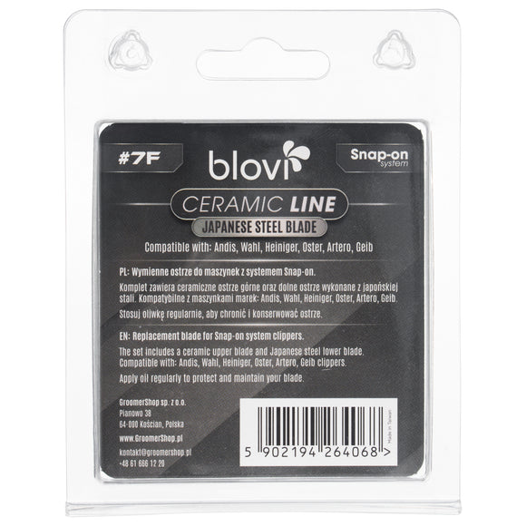 Blovi Ceramic Line 7F Professional Snap-On Blade, 3.2 mm