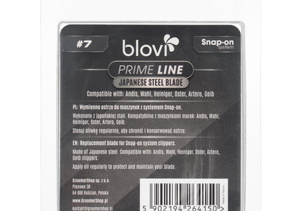 Blovi Prime Line No. 7 Snap-On Thinning Blade Japanese Steel
