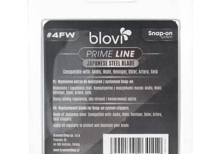 Blovi Prime Line No 4FW Wide Snap On Blade Japanese Steel