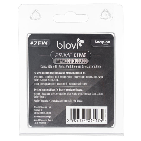 Blovi Prime Line 7FW Wide Snap-On Blade in Japanese Steel