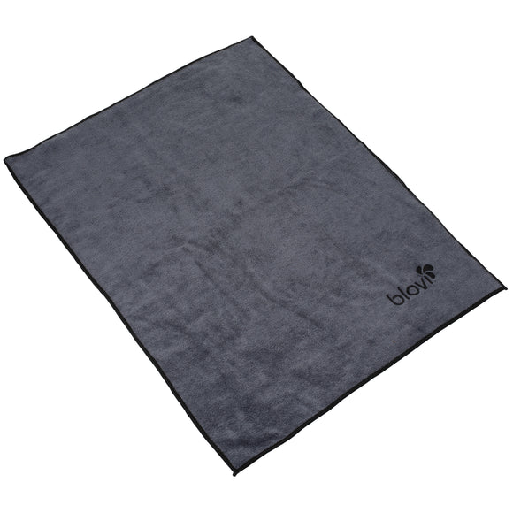 Blovi Super Absorbent Grey Microfibre Pet Towel 60x100cm