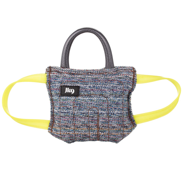 Julius-K9 Strong Cotton Bitepad Dog Tug Toy with Three Handles