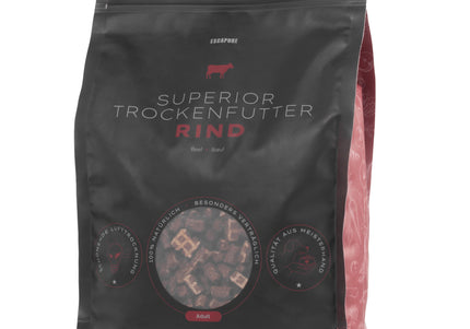 Escapure Superior Adult Beef Grain-Free Single-Protein Dry Dog Food - 1.5 kg