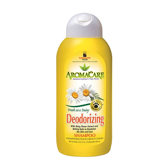 PPP AromaCare Daisy Deodorizing Shampoo – Concentrated 1:32 Formula, Fresh Daisy Scent, 400ml
