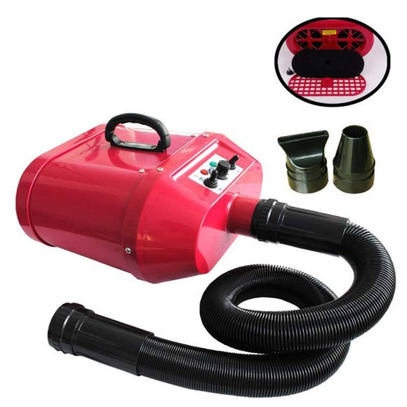 GroomStar Cyklon Stand Dryer – Dual Motor, 2800W, High Airflow 140 L/s, Salon Performance