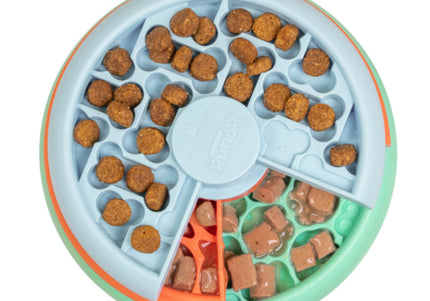 Nina Ottosson Puppy Lickin' Layers Level 2 – Interactive Slow Feeder Bowl and Puzzle Game, Educational Design