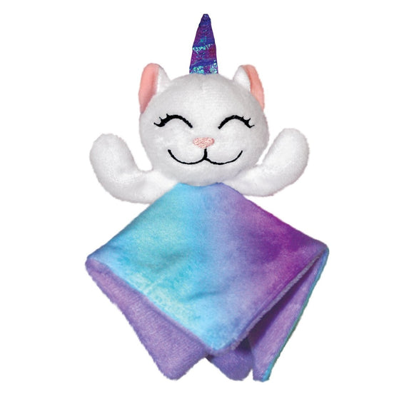 KONG Crackles Caticorn Cat Toy – Plush Catnip-Filled Rustling Companion, Soft and Engaging