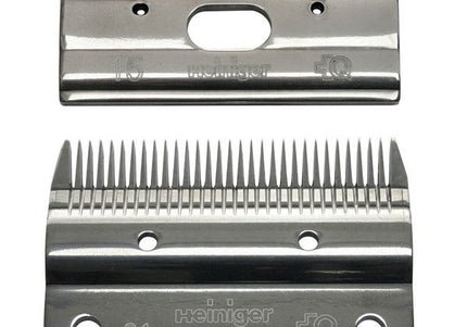 Heiniger 31/15 Horse Clipper Blade Set – Precision Stainless Steel, 2–4mm Cutting Height