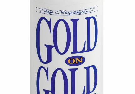 Chris Christensen Gold On Gold Coloring Shampoo 473ml – Enhances Coat Color and Shine
