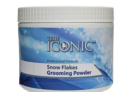 True Iconic Snow Flakes Grooming Powder – Soft Fine Texture, 250g Jar