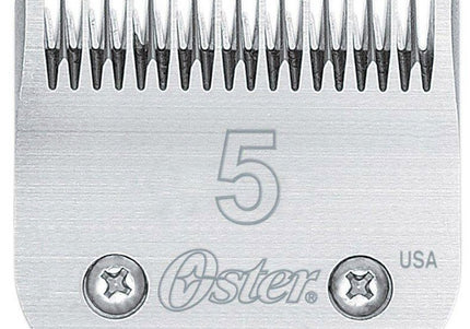 Oster Cryogen-X No. 5 Blade – 6.3mm Precision Cutting, Durable for Curly Coats