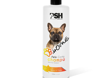 PSH Home Line Short Hair Shampoo – Nourishing Formula for Short and Rough Coats, 500ml