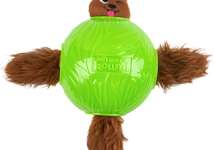 Nina Ottosson Snuffle N' Treat Ball Level 2 Small – Interactive Puzzle Toy with 4 Squirrels