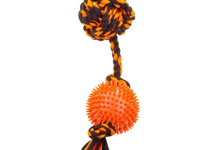 RecoFun Doozy Tug Ball and Huddle – Interactive Durable Behavioral Toy with Dual Textures