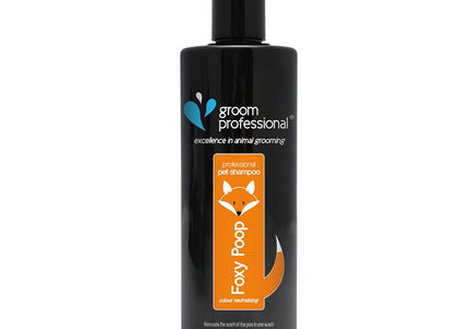 Groom Professional Foxy Poop Shampoo – Deep Cleansing Formula, Heavy Dirt and Odor Removal, 450ml