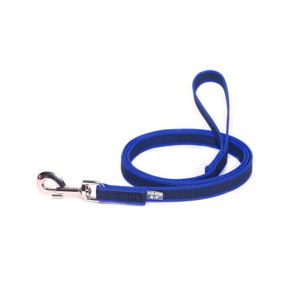 Julius K9 Color & Gray Supergrip Leash with Handle – Blue, Anti-Slip, 100cm x 14mm