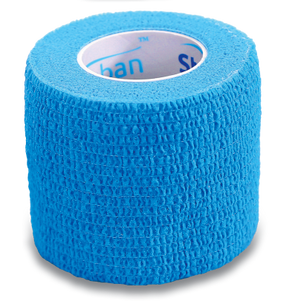 Stokban Adhesive Bandage Light Blue – Flexible 5cm x 4.5m Roll, Single Pack