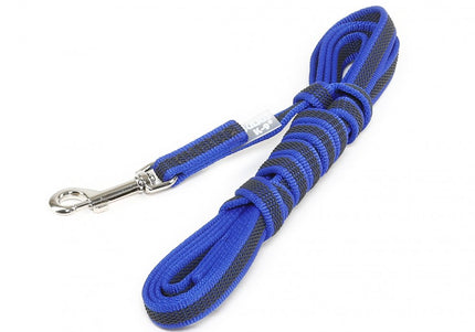 Julius K9 Color & Gray Supergrip Leash with Handle – Blue, Anti-Slip, 100cm x 14mm