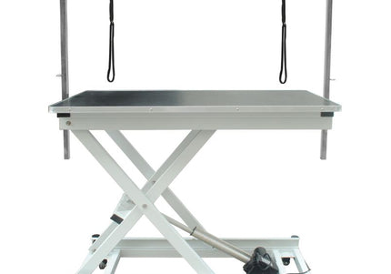 Blovi Moon Modern Trimming Table – Electric Lift, 110x60cm Black Top, Stable Design