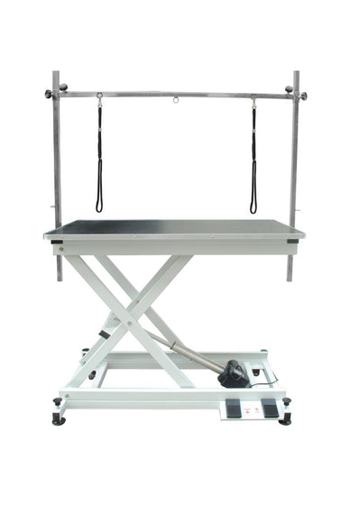 Blovi Moon Modern Trimming Table – Electric Lift, 110x60cm Black Top, Stable Design