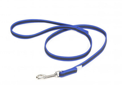 Julius K9 Color & Gray Supergrip Leash with Handle – Blue, Anti-Slip, 100cm x 14mm
