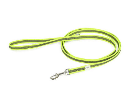 Julius K9 Color&Gray Supergrip Leash – Anti-Slip D-Ring Handle, 1.4x180cm, Black