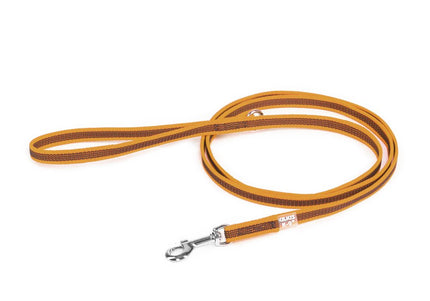 Julius K9 Color&Gray Supergrip Leash – Anti-Slip Black Lead with D-Ring and Padded Handle, 180cm