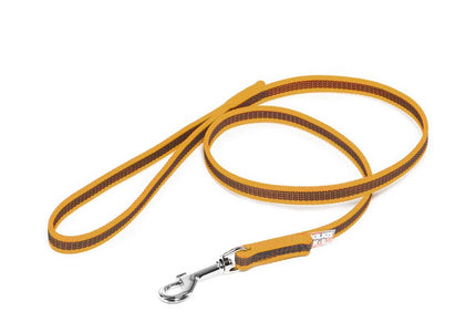 Julius K9 Color & Gray Supergrip Leash – Anti-Slip Orange Lead with Comfortable Handle, 300cm x 14mm