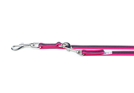 Julius K9 Color & Gray Supergrip Leash – Removable Anti-Slip Handle, 1.4x220cm, Black