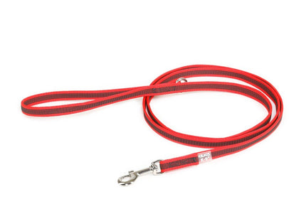 Julius K9 Color&Gray Supergrip Leash – Anti-Slip D-Ring Handle, 1.4x180cm, Black