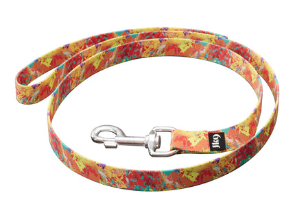Julius-K9 MoreColor Basic Leash – 120cm Durable Webbing, Crazy Pattern Design