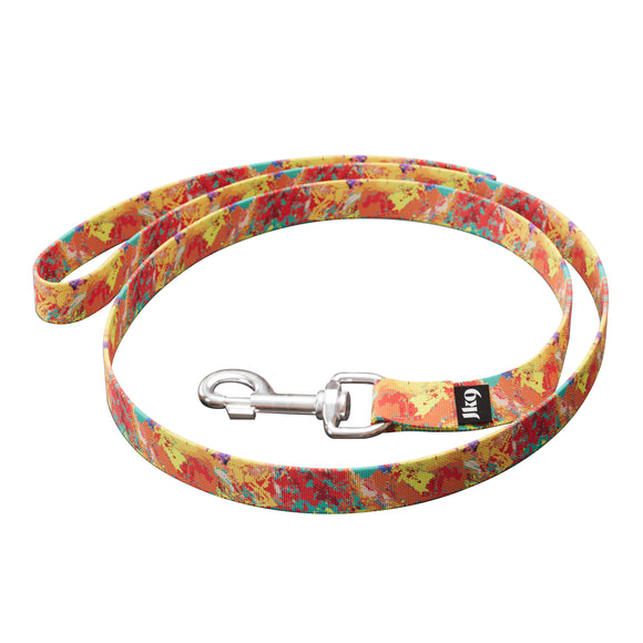 Julius-K9 MoreColor Basic Leash – 120cm Durable Webbing, Crazy Pattern Design