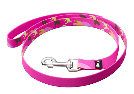 Julius-K9 MoreColor Basic Leash – 120cm Durable Webbing with Dog Pattern Design