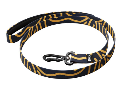 Julius-K9 MoreColor Canyon Leash 120cm – Durable Tape Lead with Neoprene Handle, Vibrant Pattern