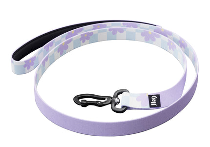 Julius-K9 MoreColor Cartoon Tape Leash 120cm – Neoprene Handle, Floral Design, Comfortable Grip