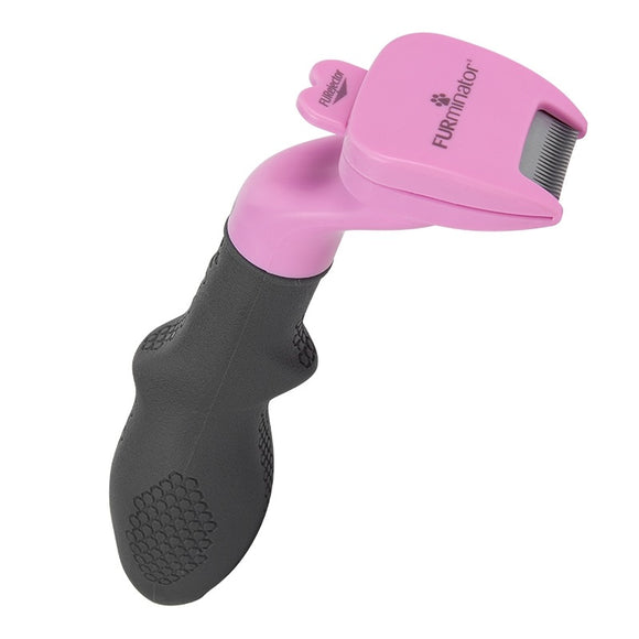 FURminator Small Animal Deshedding Tool – Ergonomic Handle with FURejector Button