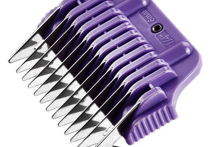 Heiniger Wide W-Snap-On Stainless Steel Comb Set – Durable Spacers for Wide Blades, 8 Pieces