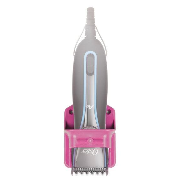 Show Tech Universal Clipper Holder – Wall-Mounted Razor Organizer, Durable Black Design