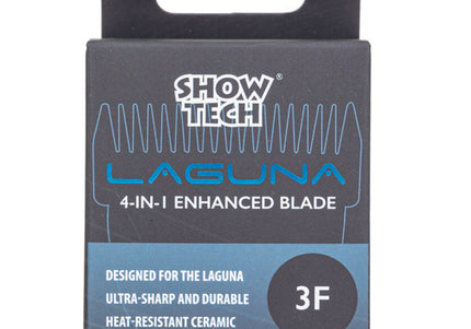 Show Tech 4in1 Enhanced Laguna Blade No. 3F – Precision Replacement Blade, 12mm Cutting Length