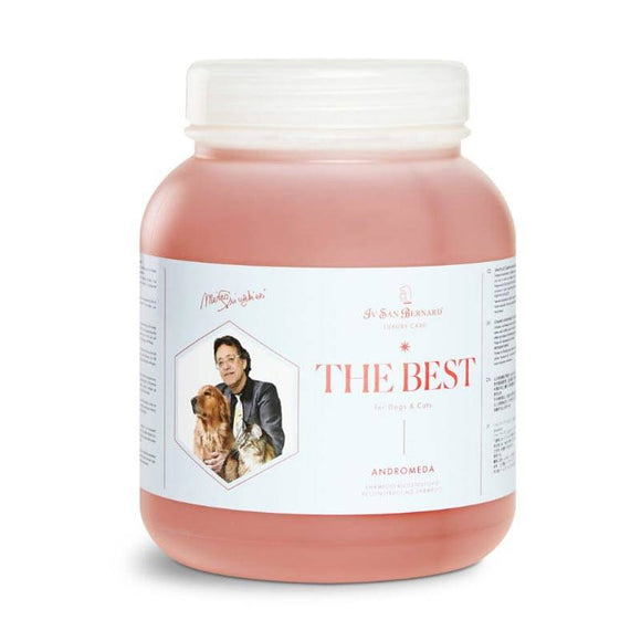 Iv San Bernard The Best Andromeda Shampoo – Regenerating Wild Rose Formula, 2.5L, Gentle on Sensitive Skin