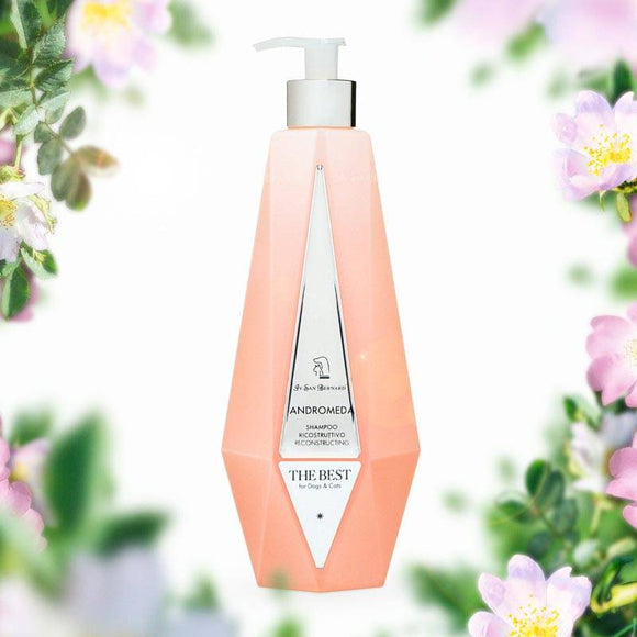 Iv San Bernard Andromeda Regenerating Shampoo with Wild Rose Extract, 550ml – Gentle Care for Sensitive Skin